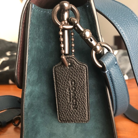 Coach Tabby Colorblock Shoulder Bag - Picture 10 of 11